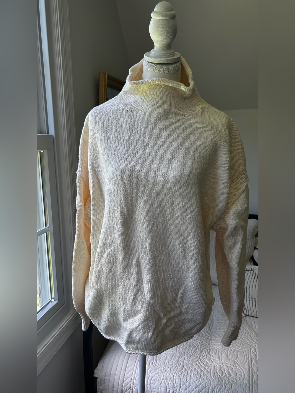 We The Free Cream Rollneck Sweater